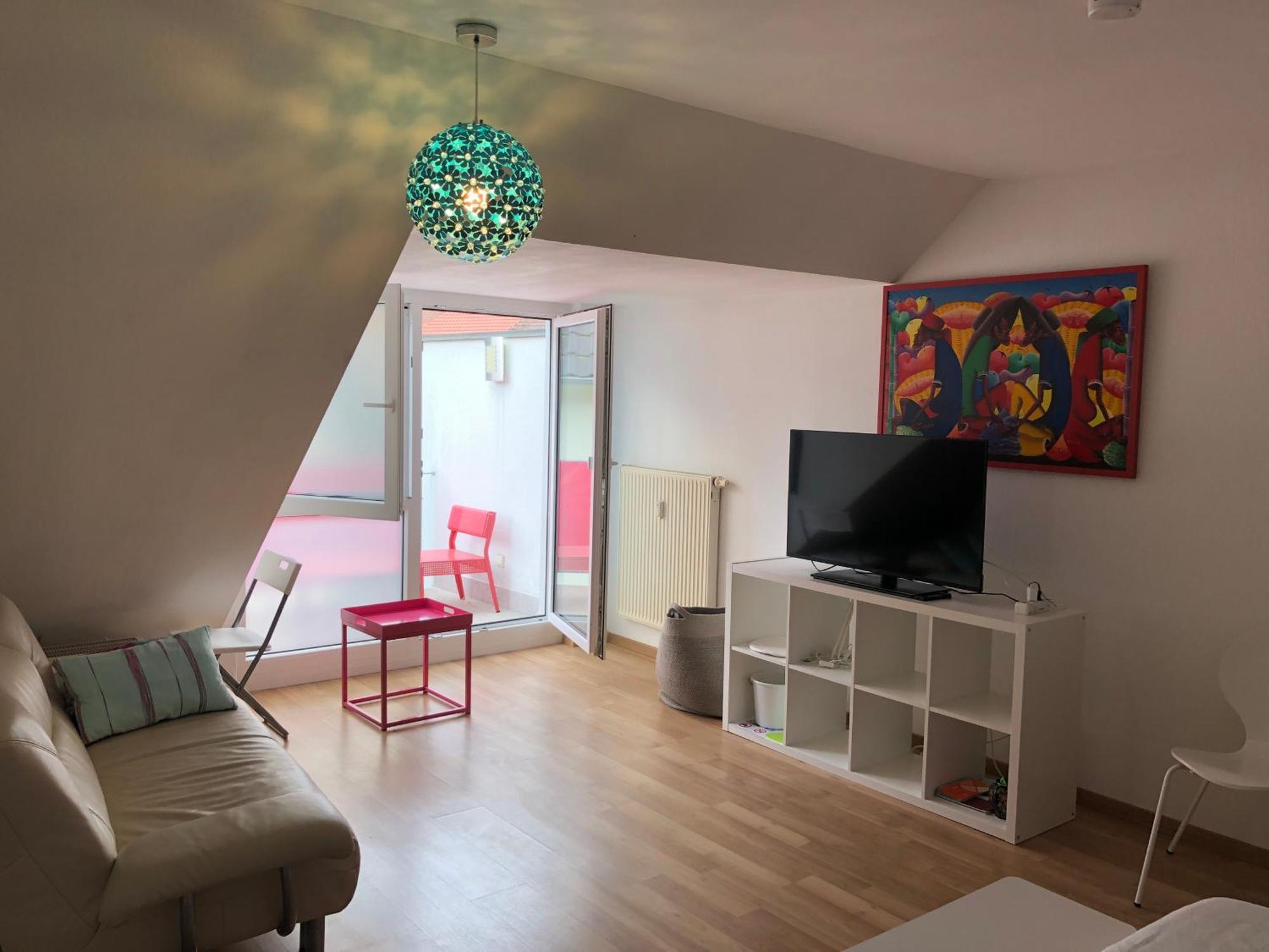 Studio Ochsenfurt Mit Sonnigem Balkon Apartment ภายนอก รูปภาพ