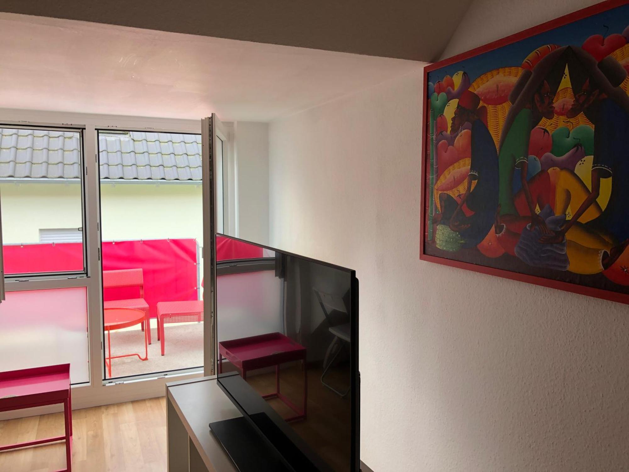 Studio Ochsenfurt Mit Sonnigem Balkon ภายนอก รูปภาพ